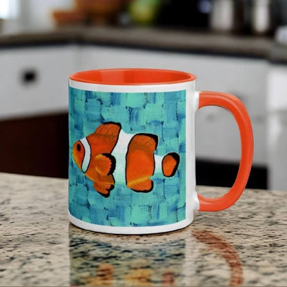 Clownfish Mug - Dorrin Gingerich Art