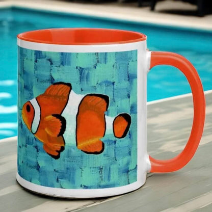 Clownfish Mug - Dorrin Gingerich Art