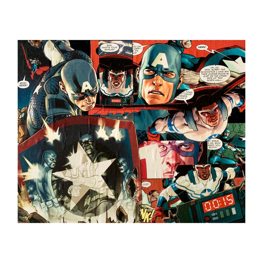 Captain America Dorrin Gingerich Art