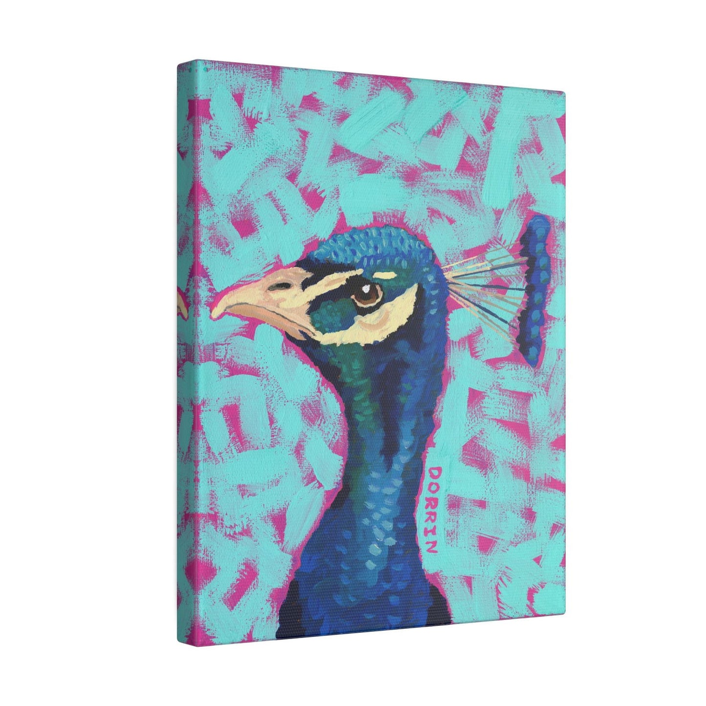 Peacock | Canvas Art Print - 