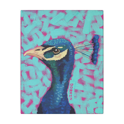 Peacock | Canvas Art Print - 