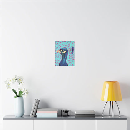 Peacock | Canvas Art Print - 