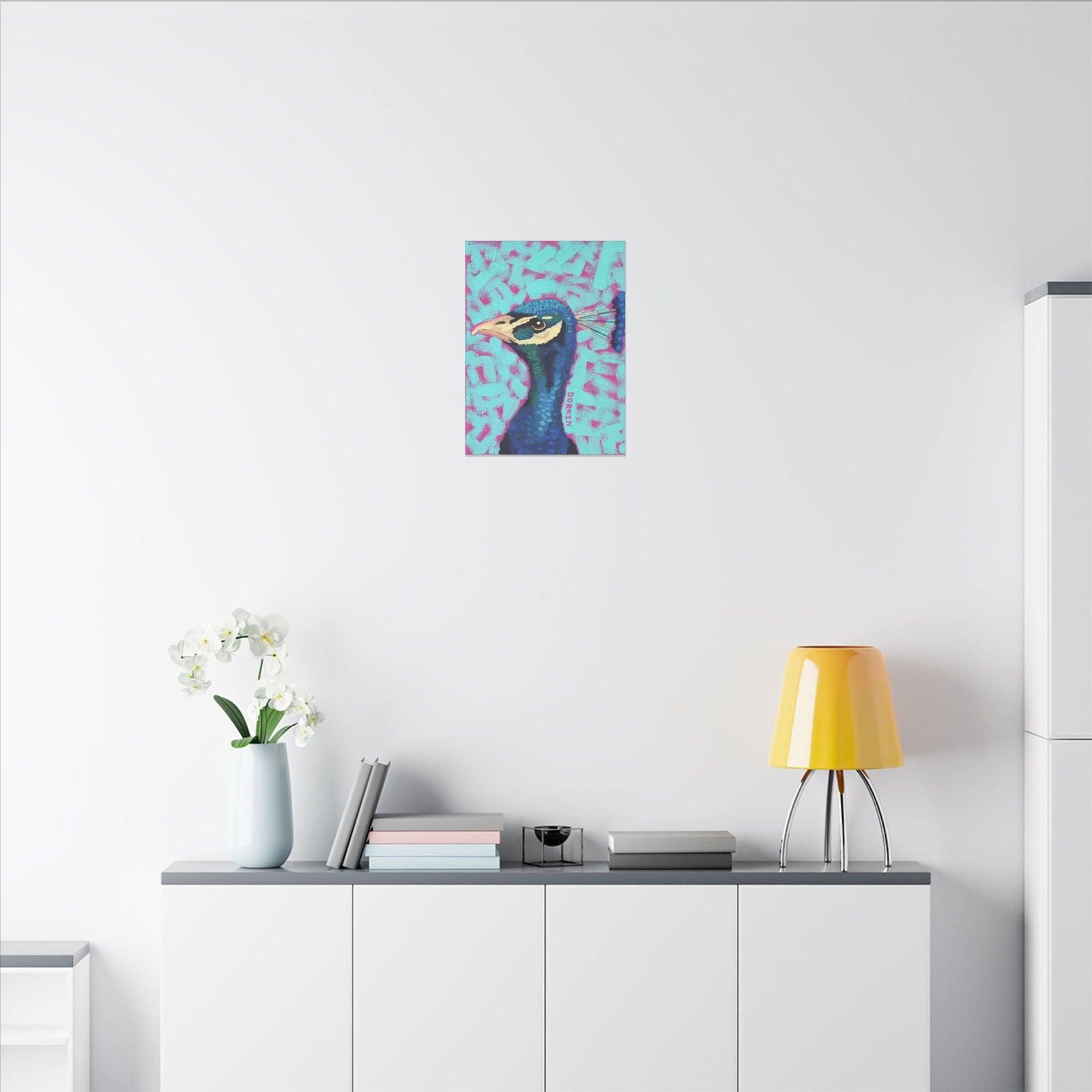 Peacock | Canvas Art Print - 