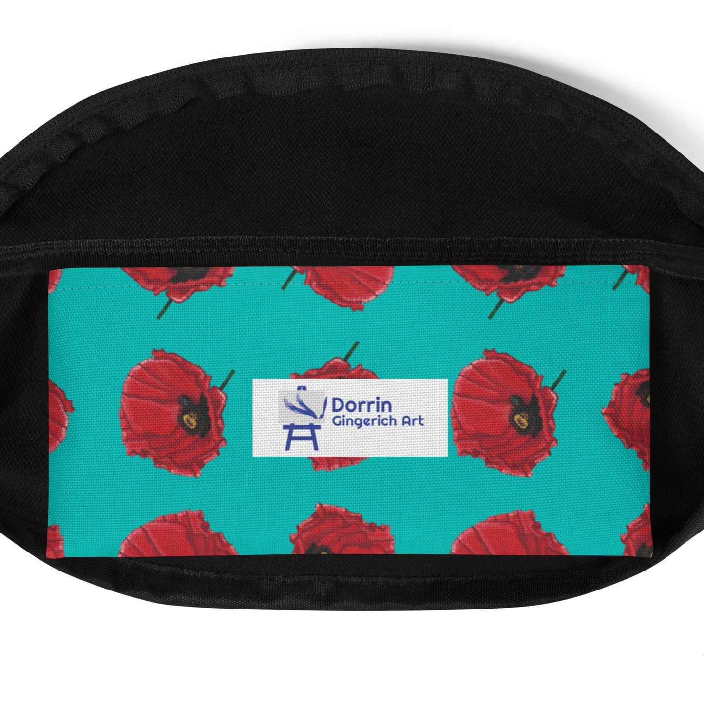 Poppy 2 Fanny Pack Dorrin Gingerich Art