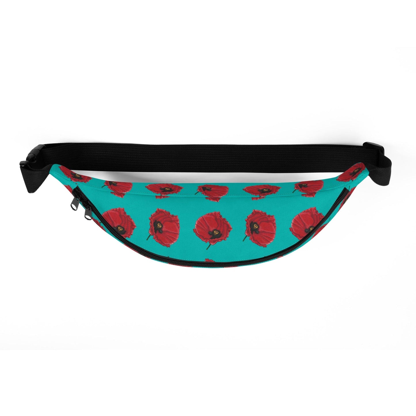 Poppy 2 Fanny Pack Dorrin Gingerich Art